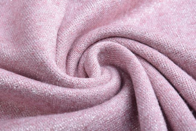 Light pink knitwear with lurex CC17940/C3