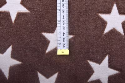 Wellness fleece in brown with star pattern S2458R-3688 (3)