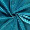 Turquoise lamé with pattern 02213/004