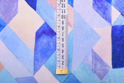 Viscose knit in blue with geometric print MI11619/603 (3)