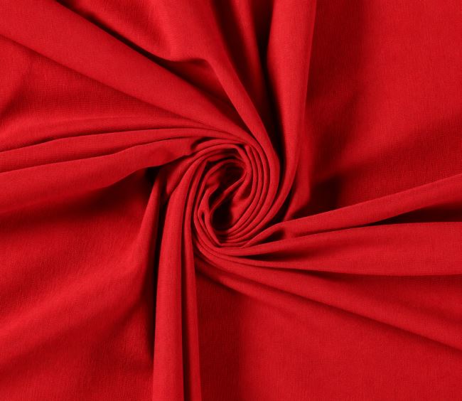 Cotton knitwear in red color DS-TU24557
