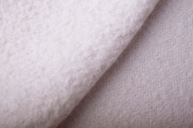 Boiled wool in light gray color DS-GL2081