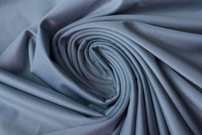 Shiny functional knitwear 2nd quality in blue MOR0081