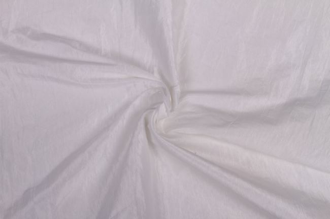 Crested taffeta in white color 05516/050