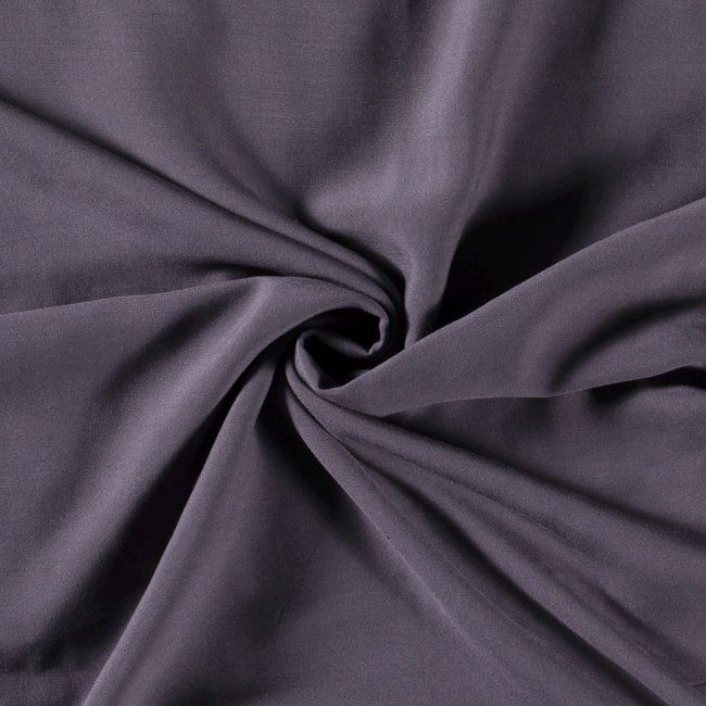 Viscose fabric in dark gray color 14299/068