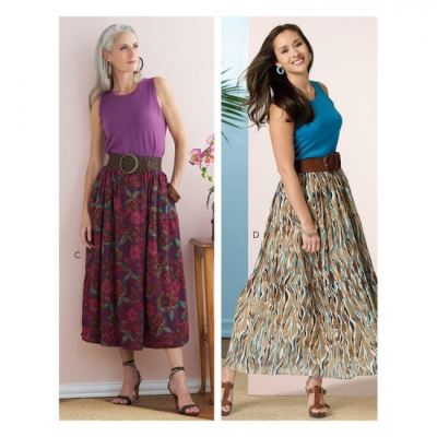Butterick cut on skirt in size LRG-XXL B6749-ZZ