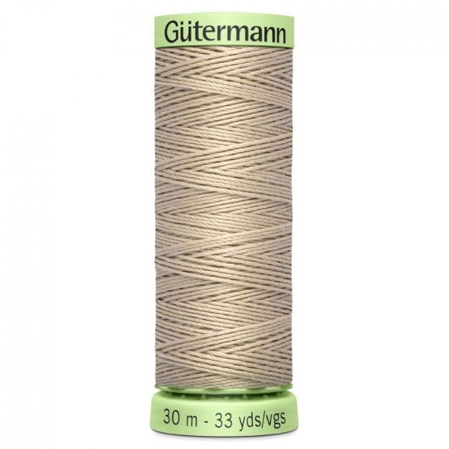 Extra strong sewing thread Gütermann in beige color J-722