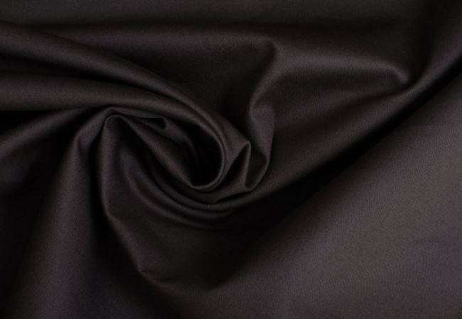 Cotton twill in dark gray color 02888/068