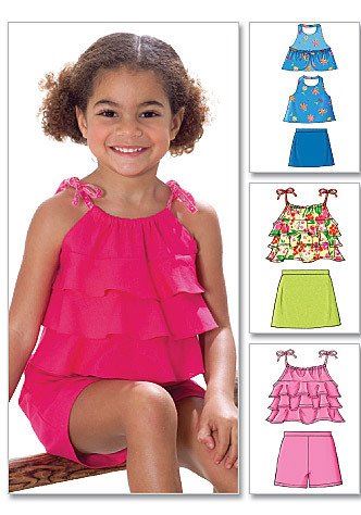 Butterick cut for children's set in size 122-134 B4503-CL