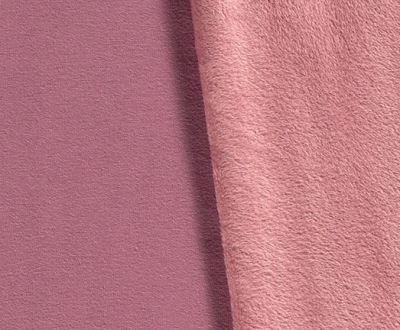 Sweat fabric with teddy bear in pink color 14370/013