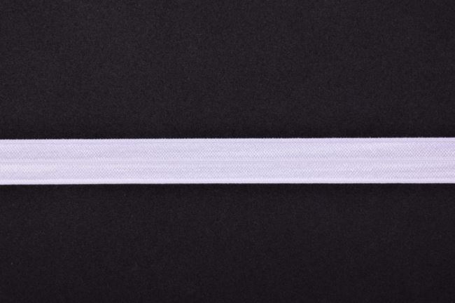 Edging elastic band in white, 1.5 cm wide 11340