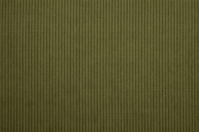 Corduroy in dark green color MOR0185