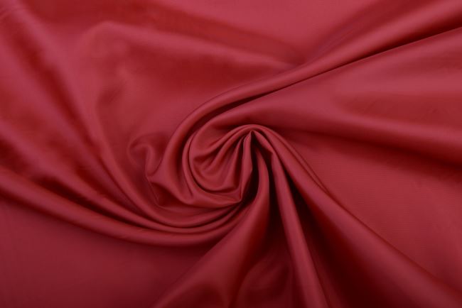 Polyester lining in dark red color 180T/181550