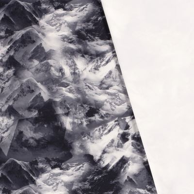 Functional knitwear with digital mountain print 20267/063 (2)