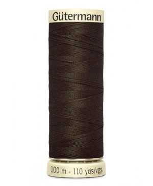 Universal sewing thread Gütermann in dark khaki color 21