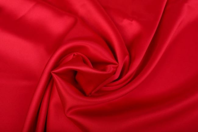 Elastic silk in red 605692/5019