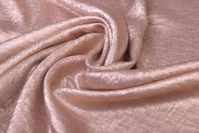 Party fabric with foil effect in gold color CSCLC-2509/5