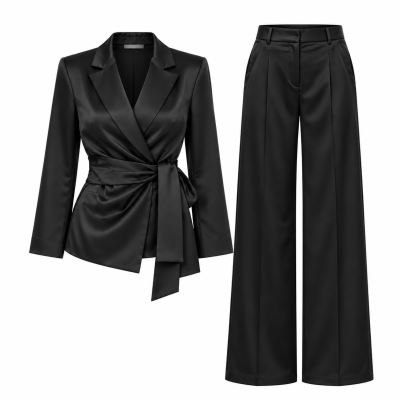 Women's elegant jacket in black, size M ITA-SAK01 (4)
