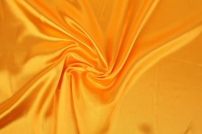 Satin in yellow color 04796/035