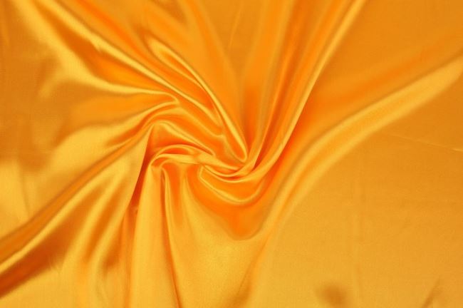 Satin in yellow color 04796/035