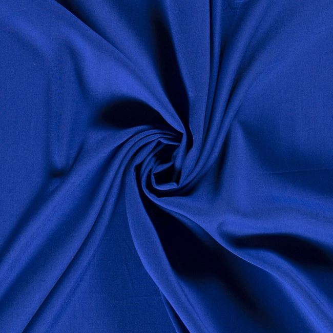 Viscose fabric in the color royal blue 14299/005