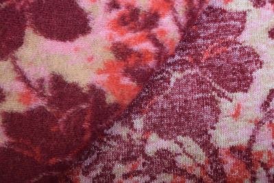 Boiled wool with flower pattern DS-GL2091