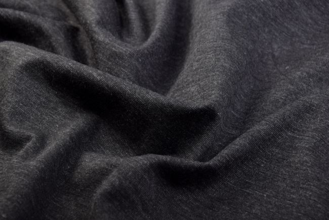 Italian stretch knit in dark gray color DS-MORROM01
