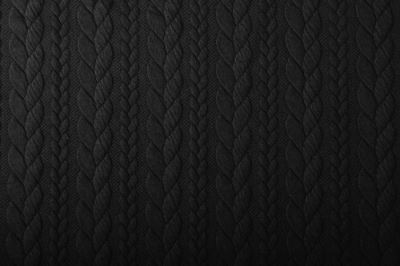 Knitwear in black color with braids 13423/999 (2)