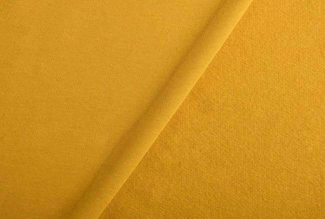 French Terry in ocher color 10802/034