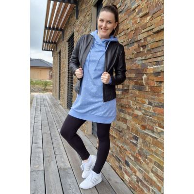 Printed cut Fazonetka for women's sweatshirts SPORT size XXS-XXXL FA077 (2)