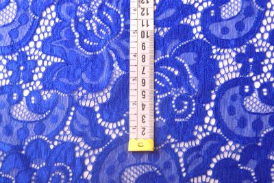 Royal blue lace with flower motif CCHB-738/1 (4)