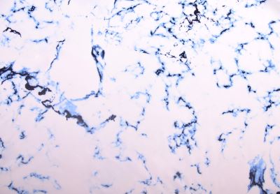 Functional knitwear in white with blue marble print CS15039A (1)