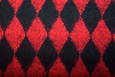 Wool knit fabric with geometric pattern DS-NS076 (2)