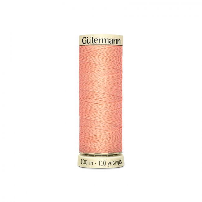Universal sewing thread Gütermann in apricot color 586
