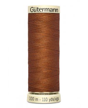 Universal sewing thread Gütermann in red-brown color 649