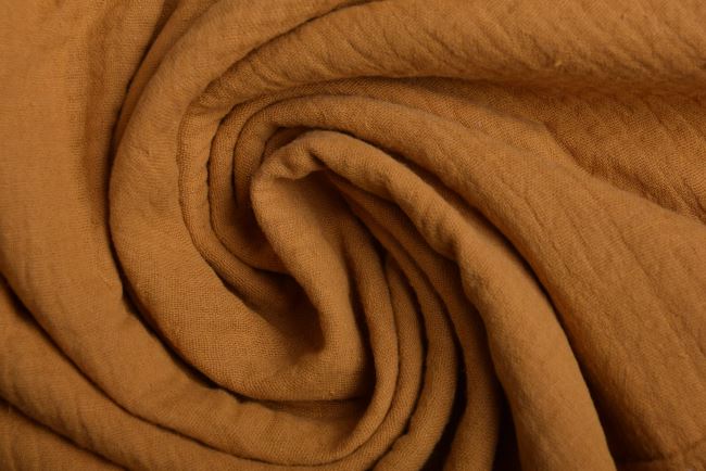 Muslin in ocher color 0698/590