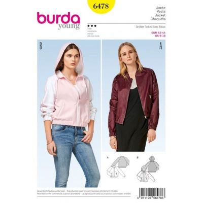 Women's jacket cut 6478