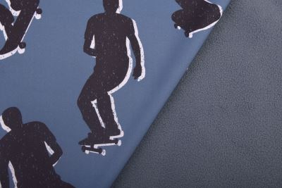 Softshell in blue with digital boy print 24443/007 (4)