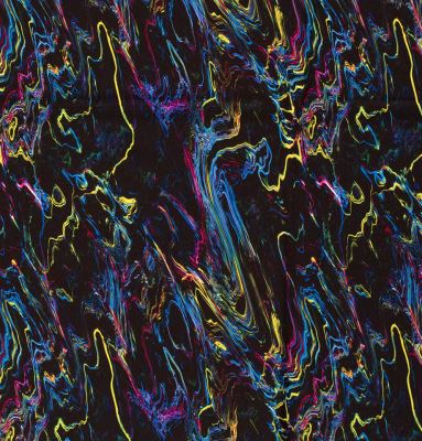 Softshell in black color with digital print of melted colors 20442/069 (2)
