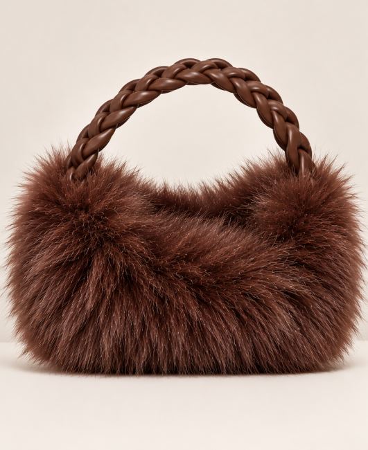 Women's handbag in brown color ITA-KABE02