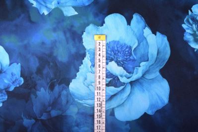 Kimo knitwear with digital print of blue flowers SMT-SC5515C/1 (3)