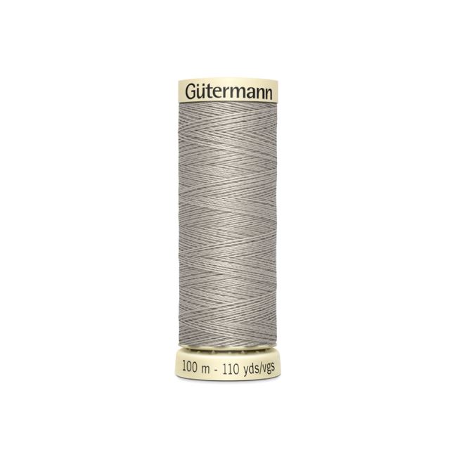 Universal sewing thread Gütermann in light gray color 118