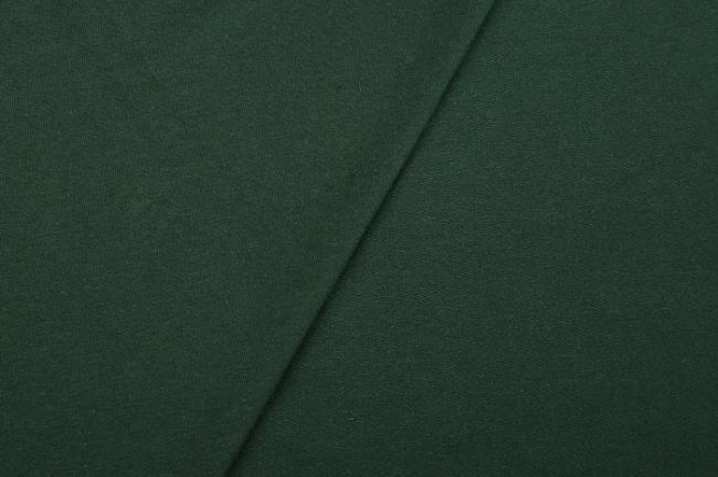 French Terry sweatpants in dark green color 02775/028