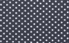 Cotton fabric in gray color with polka dots 05570/068