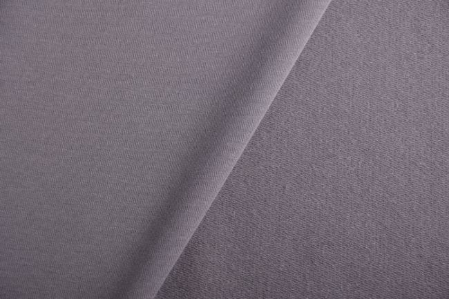 French Terry in gray beige color 10802/054