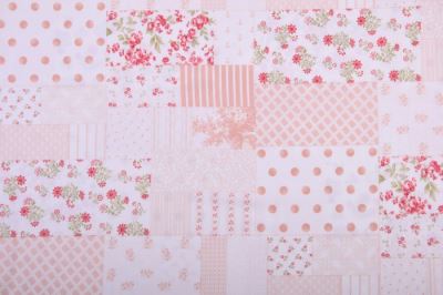 American patchwork cotton from the 3 Sisters collection with patchwork pattern 4406011 (1)