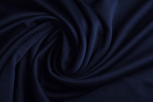 Functional knitwear of 2nd quality in dark blue with shine MOR721348