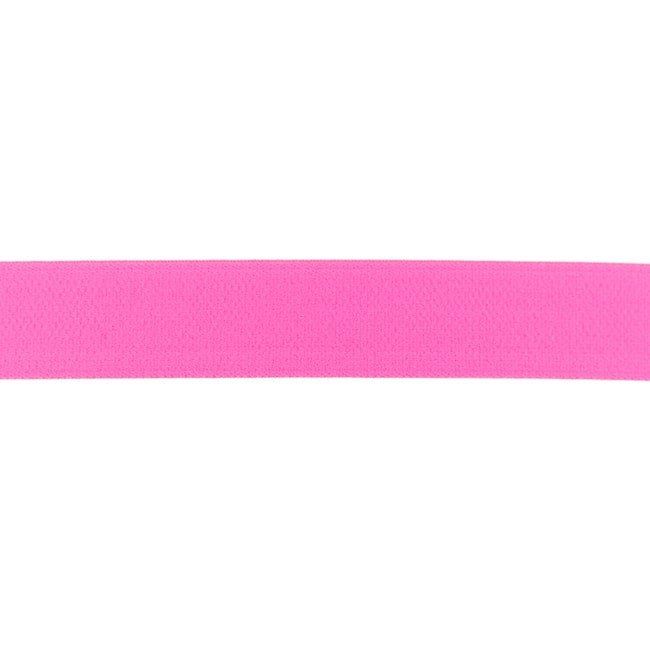 Decorative rubber in luminous pink color 2.5 cm 32143