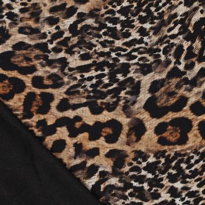 Punto di Roma in brown with animal pattern 23088/098