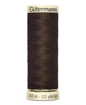Universal sewing thread Gütermann in chocolate color 817